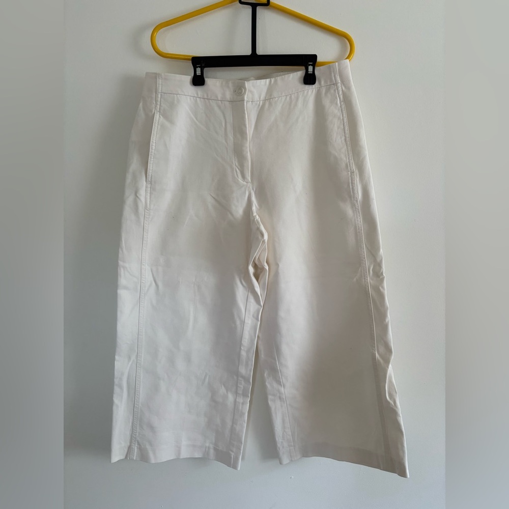 Ann Taylor‎ Factory Cream Trousers, size 10